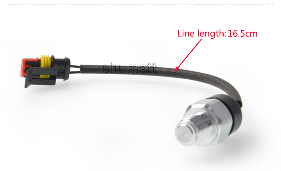 Shumatt Genuine new Common Rail VE Pump Speed Sensor with 2 cables